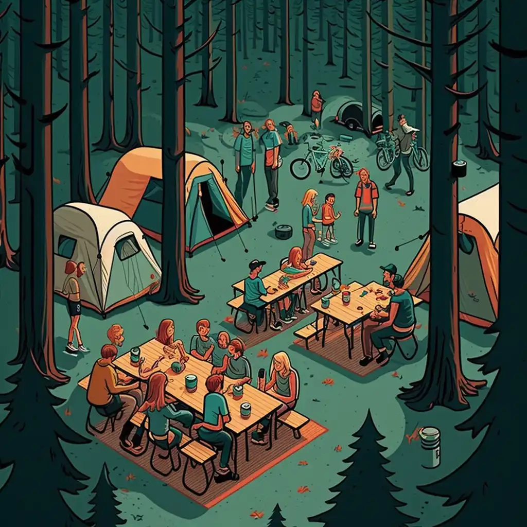 Een Gids Voor Het Kiezen Van Lichtgewicht Campingtafels Voor Onderweg